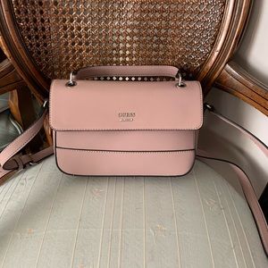 Blush Pink Guess Bag with shoulder strap!